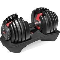 Bowflex Unisex's 552i Single Adjustable Dumbbell, Black/Grey/Red, One Size