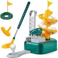 Kids' Portable Golf Game Set With Accessories