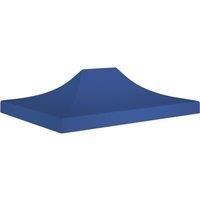 Party Tent Roof 4x3 m Blue 270 g/m