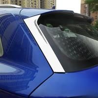 Chrome Car Rear Window Spoiler Side Wing Trim Cover For Audi Q5 FY SQ5 20172024 2023 2022 2021 2020