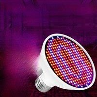 E27/E26 LED Grow Light Bulb Full Spectrum Plant Lamp Indoor Growth Box Flower Vegetable Succulents