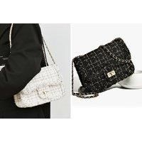 Textured Gucci Inspired Shoulder Bag - Black Or White!