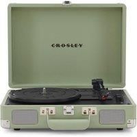 Crosley Cruiser Deluxe Mint Bluetooth Turntable CR8005A-MT4 RRP 89.99 lot GDBJ