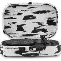 Crosley Discovery Turntable Black/White Bluetooth Portable Vinyl Record Player