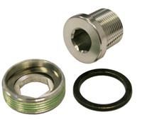 Truvativ Crank Arm Bolt with Self Extract Cap, Silver