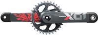 SRM BIELA X01 EAGLE DUB BOOST 175 LUNAR RED DM 32D (C2)
