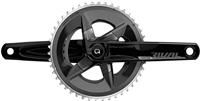 Sram Unisex - Adult Rival Crank Set, Black Aluminium, 46-33