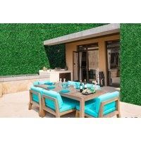 Artificial Boxwood Hedge Panel 6 Or 12 Pcs