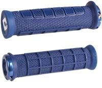 ODI Elite Pro V2.1 Lock On MTB Handlebar Grips 130mm Navy Blue