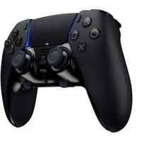 PlayStation Sony, Manette DualSense Edge officielle pour PS5 et PC, Sans Fil, Commandes Ultra Personnalisables, Profils Interchangeables, Confort Amélioré, Boîte de Transport Incluse, Couleur : Noire