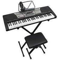 Axus Digital AXP10 Portable 61 Key Electronic Keyboard Package