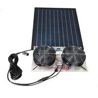 30W 500CFM Stainless Steel Solar Powered Crawlspace Ventilator Subfloor Fan For Garage Attic