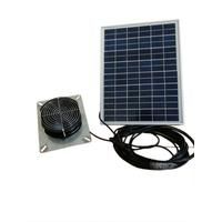 250CFM Stainless Steel Solar Powered Crawlspace Ventilator Subfloor Fan For Basement Garage Attic