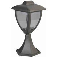 Luxform Lighting Luxembourg Post Light in Anthracite