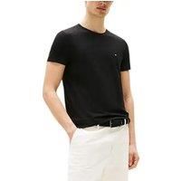 Men'S Tommy Hilfiger 100% Cotton Crew Neck T-Shirt - Classic Fit, Iconic Logo, 4 Colours