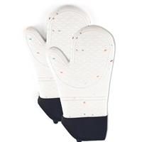 Rainbow Grain Silicone Oven Gloves,Oven Mitts,Heat XFDXKLY Baking, (2
