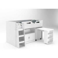 Kudl Mid Sleeper Desk Cupboard