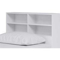 Kudl Bookcase Headboard Attachment White, White
