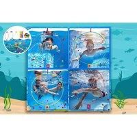 Kids Diving & Swimming Training Ring Set - With Toy Animals!