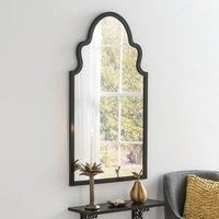 Yearn Mirrors Yearn Moroccan Style Black Framed Mirror Large