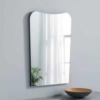 Yearn Mirrors Irregular Frameless Black Mirror 79X56Cm