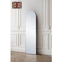 Minimal Arch Black Tall Full Length Mirror