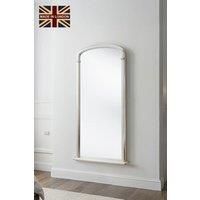 Refined Tall Georgian Mirror Silver