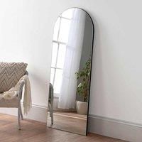 Yearn Mirrors Large Contemporary Arched Mirror Black