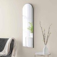 Yearn Mirrors Yearn Minimal Narrow Arch Mirror Black 100 X 30cm