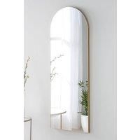 Minimal Arch Gold Dressing Mirror 120x45cm