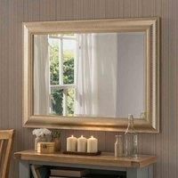 Yearn Mirrors Yearn Textured Framed Mirror Champagne 104X76Cm
