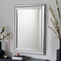 Yearn Mirrors Yearn Textured Framed Mirror Silver 132X79Cm