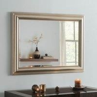 Yearn Mirrors Yearn Classic Beaded Wall Mirror Champagne 76.2 X 104.1Cms