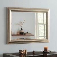 Classic Champagne Beaded Mirror 131x108cm