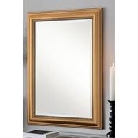 Classic Gold Beaded Mirror 131x108cm