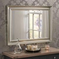 Yearn Mirrors Yearn Scooped Framed Wall Mirror Champagne 63.5 X 78.7Cms