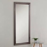 Yearn Dark Chrome Wall Mirror 166.5x75cm