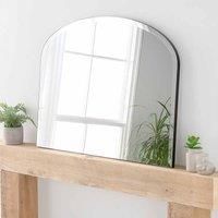 Yearn Mirrors Yearn Delicacy Mantle Mirror Black Bevelled 91 X 69cm