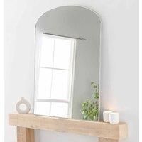 Yearn Mirrors Yearn Simplicity Mantle Large Mirror Silver Plain 92 X 121cm