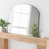 Yearn Mirrors Yearn Delicacy Mantle Mirror Black Plain 91 X 69cm