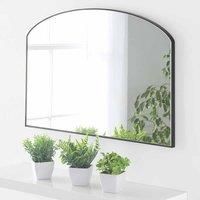 Yearn Mirrors Yearn Mini Mantle Mirror Black 71 X 49cm