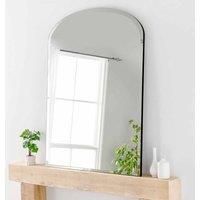 Yearn Mirrors Yearn Delicacy Large Mantle Mirror Black Bevelled 91 X 120cm