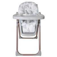 My Babiie Highchair  Grey Geometric