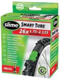 Slime Smart Inner Tube, 26 Inch X 1.75  2.125 Inch, Presta