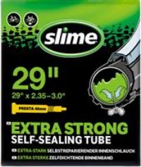 Slime 30101 Bike Inner Tube with Slime Puncture Sealant, Self Sealing, Prevent and Repair, Presta Valve 29 x 2.35-3.0, Black