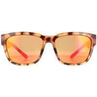 Rectangle Havana Red Red Polarised Ember