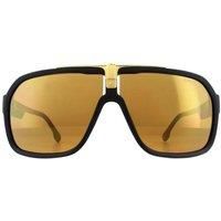 Carrera Men/'s Sonnenbrille 1014S-I46K1-64 Sunglasses, Black (Schwarz), 64.0