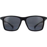 Hugo Boss Men's BOSS 1078/S Sunglasses, Matte Black, 57