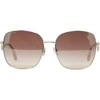 Jimmy Choo Mamie/S Sunglasses, Light Gold, 60