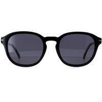 David Beckham Sunglasses DB1011/F/S 807 M9 Black Grey Polarized